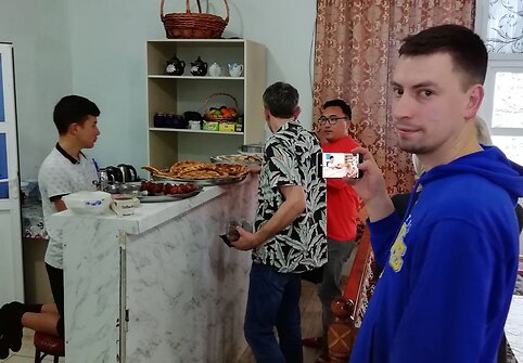 Dykumos užkandinėje