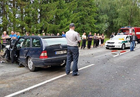 Avarija Uosininkų kaime