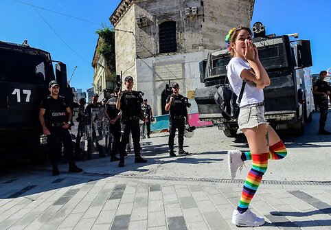 LGBTI protestas Stambule