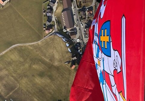 Vyčiu papuoštas Silvijos Grikienytės-Klokk balionas