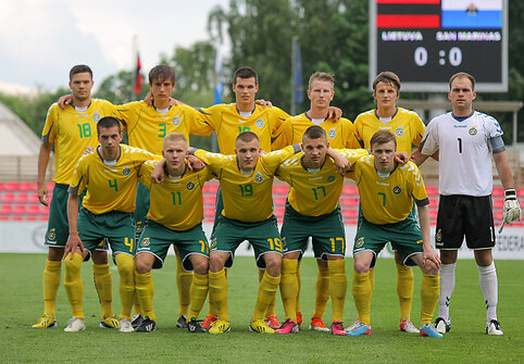 Lietuvos U-21 rinktinė.