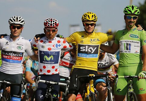 Andrew Talansky, Quintana, Froome, Peter Sagan