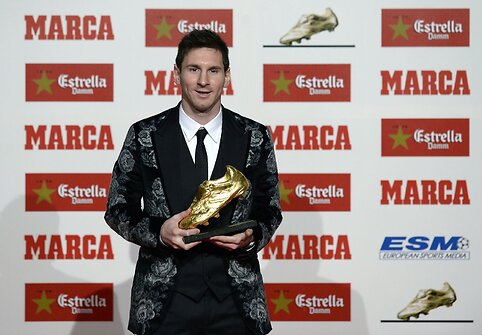 Lionelis Messi atsiėmė &bdquo;Auksinį batelį&ldquo;