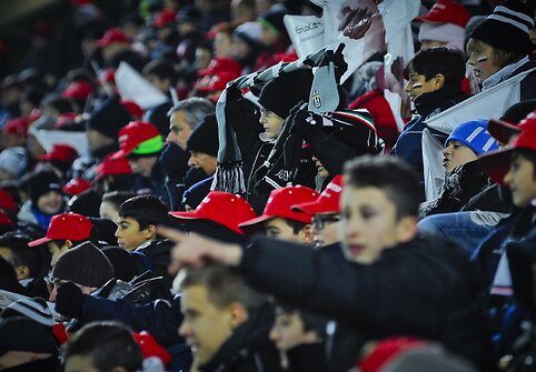 Vaikai užplūdo „Juventus“ stadioną