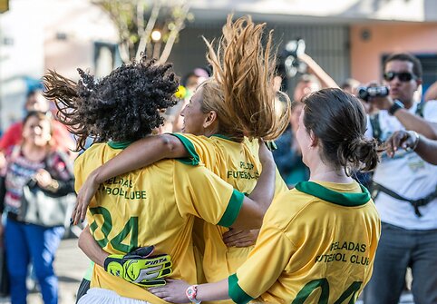 Prostitučių futbolo rungtynės Brazilijoje