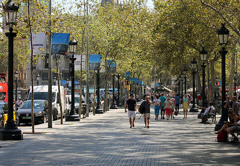 Barselonos La Rambla gatvė