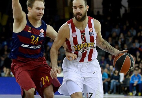Bradas Olesonas ir Vassilis Spanoulis