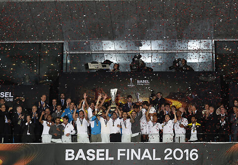 &bdquo;Sevilla&ldquo; triumfas Europos lygos finale