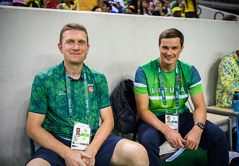 Dalius Strazdas ir Andrejus Zadneprovskis