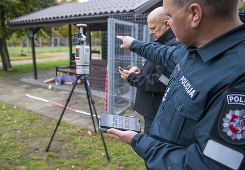 Šiaulių apskrities policijos Kriminalistinių tyrimų tarnybos viršininkas Vaidas Kazlauskas