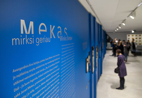 Parodos &bdquo;Mekas mirksi geriau&ldquo; atidarymas