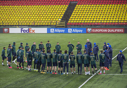 Italijos futbolo rinktinės atvira treniruotė