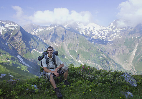 Austrija Hoch Tauern nacionalinis parkas.