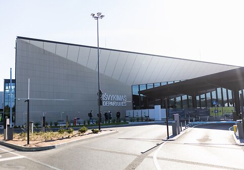 Naujasis Vilniaus oro uosto i&scaron;vykimo terminalas