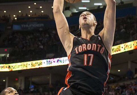 Jono Valančiūno vedama „Toronto Raptors“ nusileido „Oklahoma Thunder“ ekipai 88:108