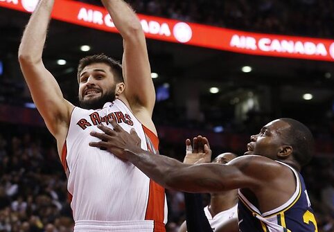 &bdquo;Toronto Raptors&ldquo; ekipa po trijų pratęsimų nusileido &bdquo;Utah Jazz&ldquo; atstovams 133:140