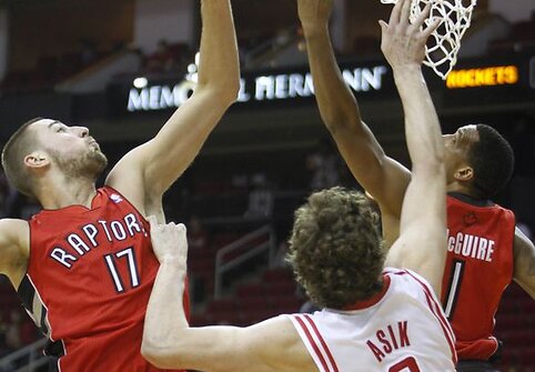 „Toronto Raptors“ ekipa NBA čempionate nusileido „Houston Rockets“ klubui 101:117
