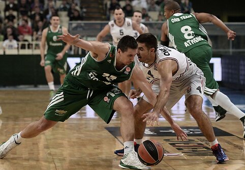 „Lietuvos ryto“ ir „Panathinaikos“ dvikovos momentai