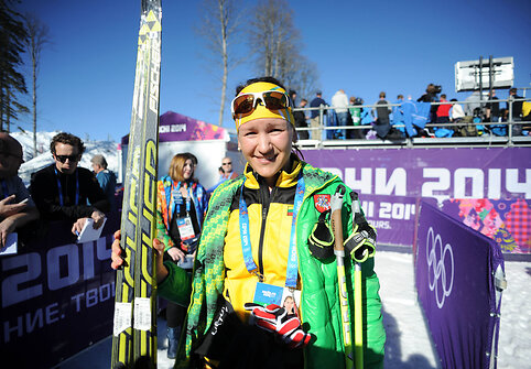 Slidininkė Ingrida Ardišauskaitė Sočio olimpiadoje nėra tarp lyderių