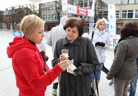 10 kilometrų bėgimo Alytuje nugalėtojais tapo Aurimas Skinulis ir Vaida Žūsinaitė