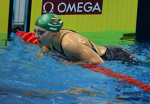Rūtos Meilutytės startas jaunimo olimpinėse žaidynėse 