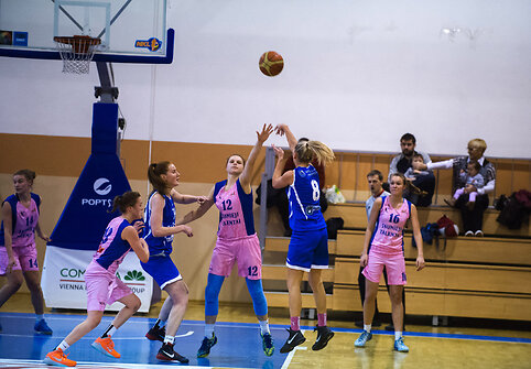 Vilniaus &bdquo;Jaunųjų talentų&ldquo; ir &bdquo;Utenos&ldquo; dvikovoje laimėjo LMKL lyderės uteni&scaron;kės