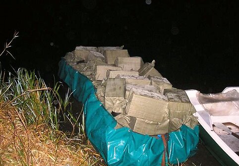 Iš Nemuno ištrauktos baltarusiškos cigaretės