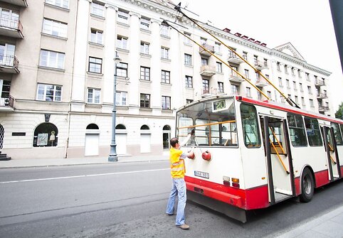 Avarija Vilniuje, Vinco Kudirkos aikštės stotelėje