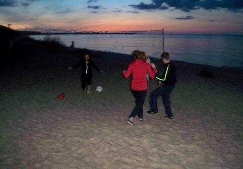 Futbolas paplūdimyje