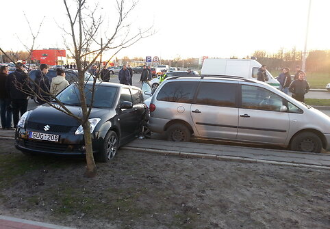 Avarija Panevezyje 2014-02-04