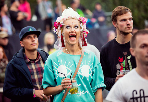 Akimirkos i&scaron; &bdquo;Positivus 2016&ldquo; festivalio / Gyčio Vidžiūno nuotr.
