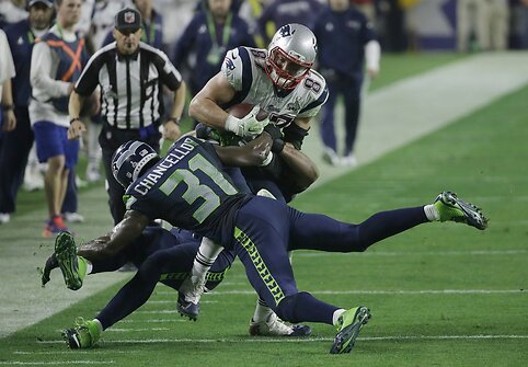 &bdquo;Super Bowl&ldquo; rungtynės tarp Naujosios Anglijos &bdquo;Patriots&ldquo; ir Sietlo &bdquo;Seahawks&ldquo;