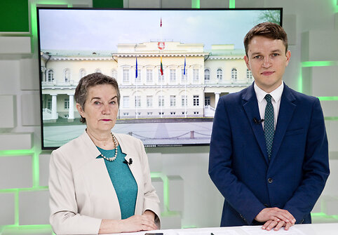 Politologė Virginija Būdienė ir Politologas Linas Kojala
