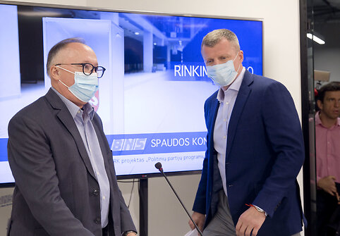 Prof. Algis Krupavičius, Tomas Pačėsas