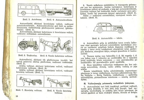 &bdquo;Važiuojamųjų priemonių techninis įtaisymas&ldquo; i&scaron;traukos i&scaron; knygos &bdquo;Judėjimo tvarkos nuostatai&ldquo;