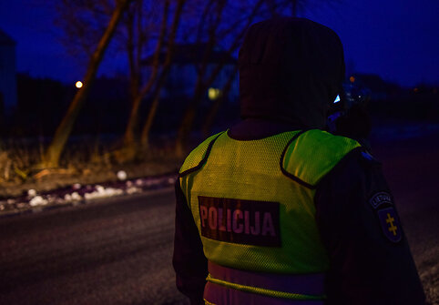 Penktadienio LKTP ir Vilniaus policijos jungtinis reidas