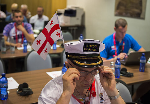 Spaudos konferencija Europos jaunimo olimpiniame festivalyje