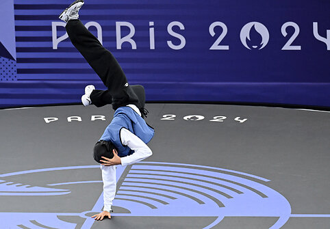 Dominikos Banevič &ndash; Bgirl Nickos pasirodymas Paryžiaus olimpinėse žaidynėse