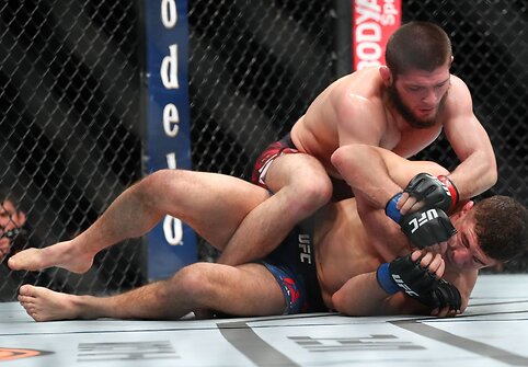 UFC 223: Habibas Nurmagomedovas &ndash; Alas Iaquinta