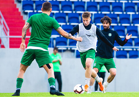 Vilniaus &bdquo;Žalgirio&ldquo; treniruotė