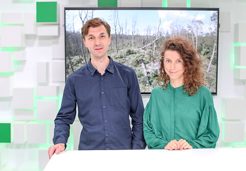Režisierė Rugilė Barzdžiukaitė ir prodiuseris Dovydas Korba