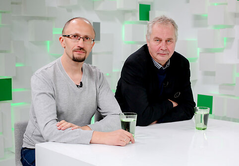 Piotras Rudkouskis ir Alvydas Nikžentaitis