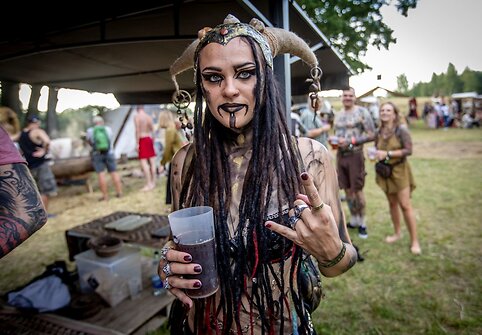 Festivalio &bdquo;Mėnuo Juodaragis XXII&ldquo; akimirka