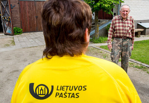 Kuktiškių miestelio laiškininkės Stanislavos Blažienės darbo kasdienybė