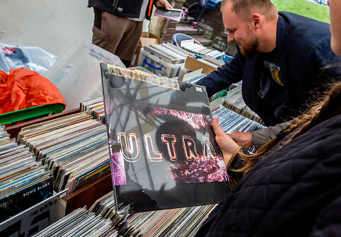 &bdquo;Tarptautinės vinilo dienos&ldquo; akimirka