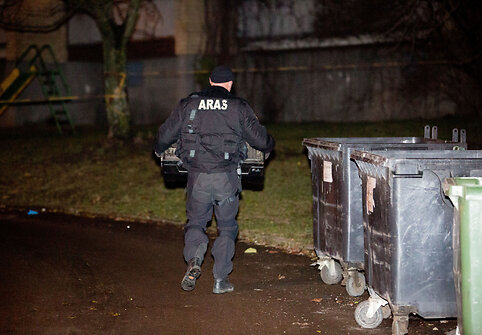 Vilniuje šalia vaikų žaidimo aikštelės aptiktas sprogmuo