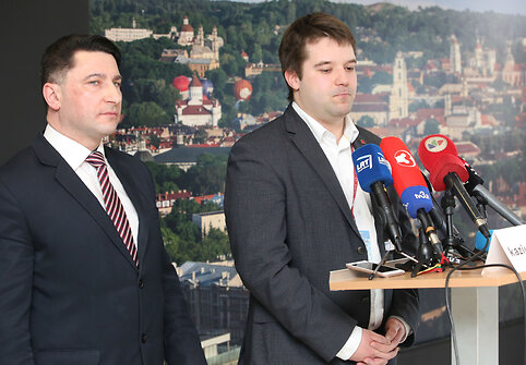 Gintaras Karanda ir Povilas Poderskis 