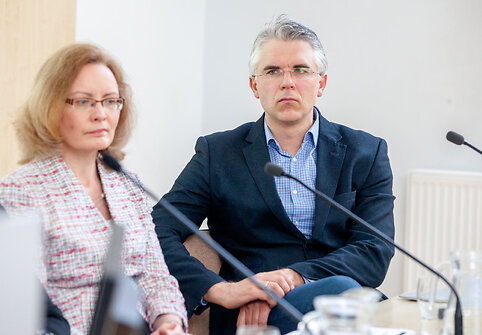 Eglė Vileikienė ir Ainius La&scaron;as