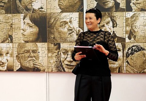 Lilija Valatkienė pristato savo kūrybinį projektą  &bdquo;I&scaron;rinktieji&ldquo;