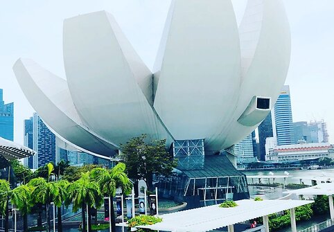 Futuristinė architektūra Singapūre